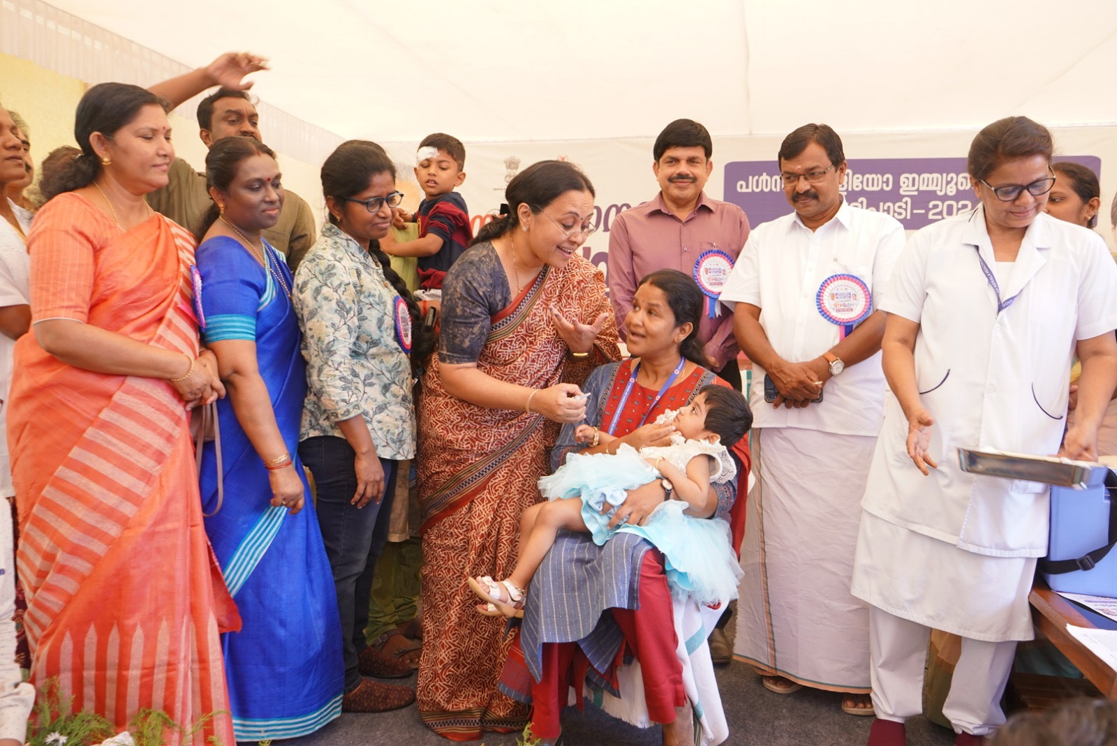 19.80 lakh children were given polio drops in the state