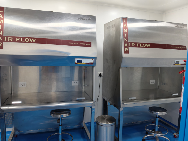 State-of-the-art microbiology lab for the Food Safety Department