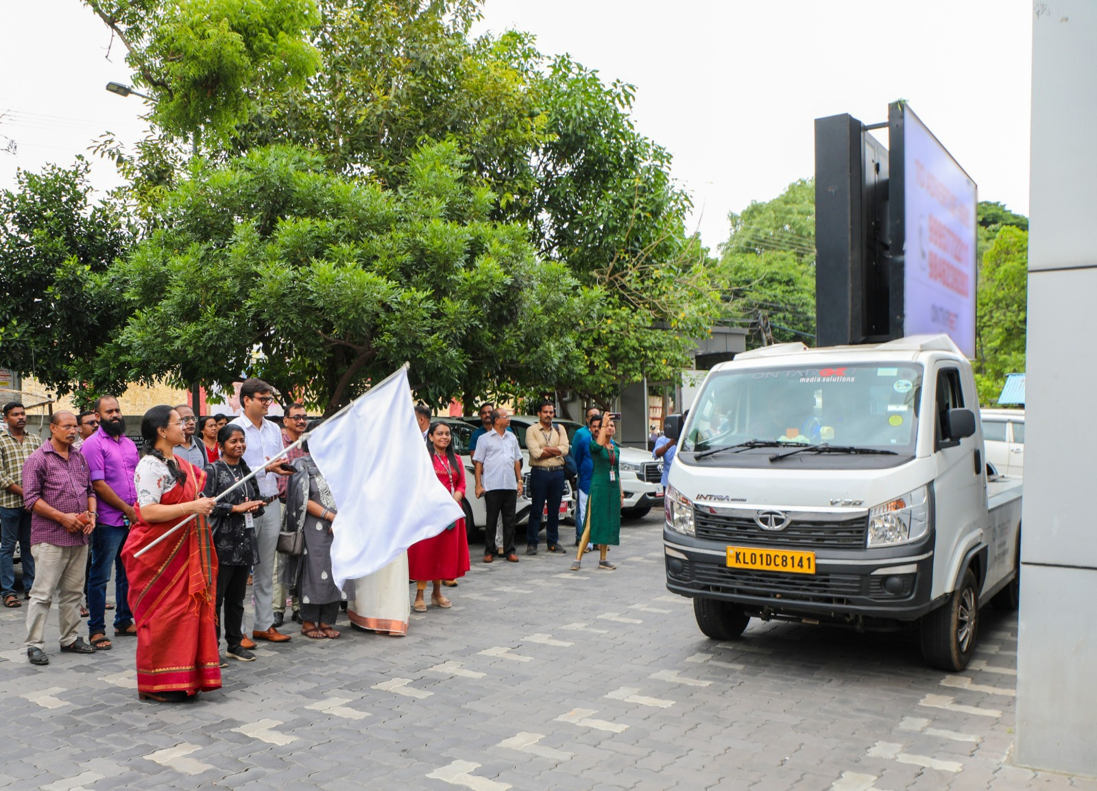 Minister Veena George flagged off the event.