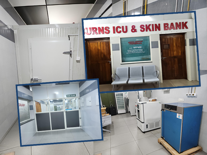 World-class treatment for burn victims now available; Kerala's first skin bank with innovative service